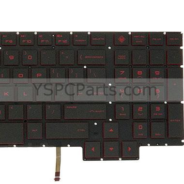 Hp Omen 15-ce198wm toetsenbord